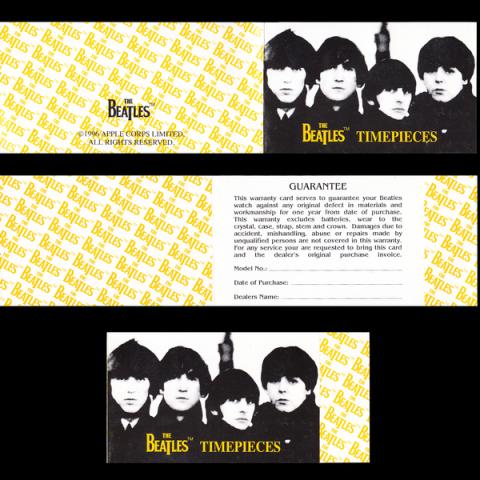 Montre Collector THE BEATLES TIMEPIECES 1996 – édition Limitée 2428/300