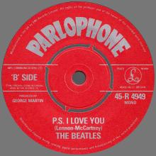 1982 12 07 THE BEATLES SINGLES COLLECTION - BSCP1 - R 4949 - A - LOVE ME DO ⁄ P.S. I LOVE YOU - pic 5