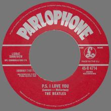 1962 10 05 - 2012 10 05 - P - LOVE ME DO ⁄ P.S. I LOVE YOU - 45-R 4949 - CORRECT MATRIX - OPEN CENTER - pic 1