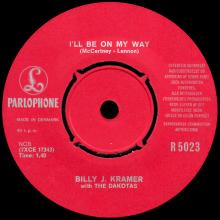 BILLY J. KRAMER WITH THE DAKOTAS - DO YOU WANT TO KNOW A SECRET ⁄ I'LL BE ON MY WAY - R 5023 - DENMARK - pic 5