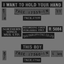 1963 11 29 - 1963 - A - I WANT TO HOLD YOUR HAND ⁄ THIS BOY - R 5084 - pic 1