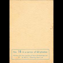 1963 THE BEATLES PHOTO - CHROMO - UK - A. & B. C.CHEWING GUM LTD No 008 - 014 IN A SERIES OF 60 PHOTOS -TRADING CARDS - pic 14