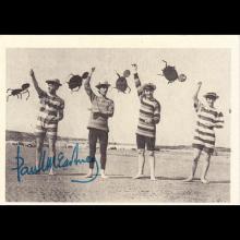 1963 THE BEATLES PHOTO - CHROMO - UK - A. & B. C.CHEWING GUM LTD No 029 - 035 IN A SERIES OF 60 PHOTOS - TRADING CARDS - pic 5
