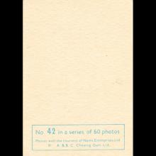1963 THE BEATLES PHOTO - CHROMO - UK - A. & B. C.CHEWING GUM LTD No 036 - 042 IN A SERIES OF 60 PHOTOS - TRADING CARDS - pic 14