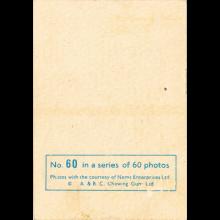 1963 THE BEATLES PHOTO - CHROMO - UK - A. & B. C.CHEWING GUM LTD No 057 - 060 IN A SERIES OF 60 PHOTOS - TRADING CARDS - pic 8
