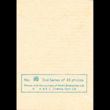 1963 THE BEATLES PHOTO - CHROMO - UK - A. & B. C.CHEWING GUM LTD No 080 087 095 101 2nd SERIES OF 45 PHOTOS - TRADING CARDS - pic 6
