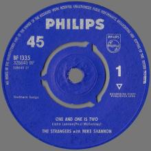 THE STRANGERS WITH MIKE SHANNON - ONE AND ONE IS TWO - BF 1335 - UK - pic 1