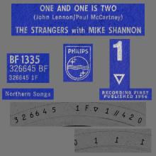 THE STRANGERS WITH MIKE SHANNON - ONE AND ONE IS TWO - BF 1335 - UK - pic 4