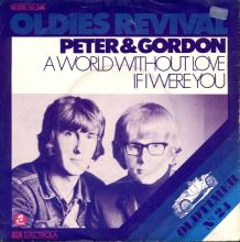 PETER AND GORDON - A WORLD WITHOUT LOVE - GERMANY - 1C 006-05 574 M - 1978 - pic 1