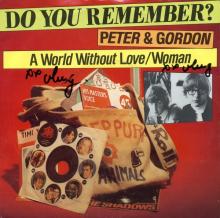 PETER AND GORDON - A WORLD WITHOUT LOVE - WOMAN - HOLLAND - 1A 006-07025 -1977 - pic 1