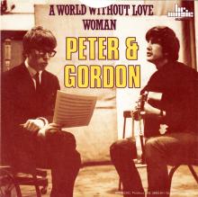 PETER AND GORDON - A WORLD WITHOUT LOVE - WOMAN - HOLLAND - BR. MUSIC - BR 45283 - 1989 - pic 2