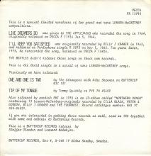 THE APPLEJACKS - LIKE DREAMERS DO - SWEDEN - DECCA - FR 13793 - pic 2