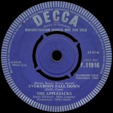 THE APPLEJACKS - LIKE DREAMERS DO - UK - F.11916 - DR. 33224 - PROMO - pic 4