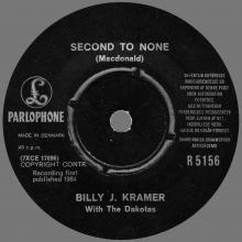 BILLY J. KRAMER WITH THE DAKOTAS - FROM A WINDOW - R 5156 - DENMARK - pic 5