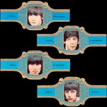 1964 THE BEATLES CIGAR WRAPPERS - BEATLE J - P - G - R  - pic 6