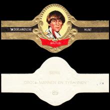 1964 THE BEATLES CIGAR WRAPPERS - NEDERLANDSCHE MUNT - A -B - C -D - pic 5