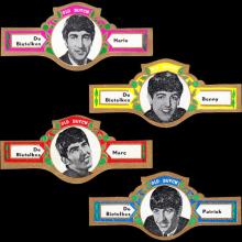 1964 THE BEATLES CIGAR WRAPPERS - OLD DUTCH - DE BIETELKES - pic 1