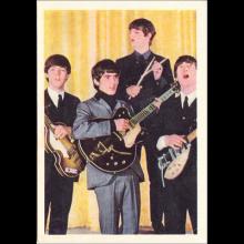 1964 THE BEATLES PHOTO - CHROMO - UK - A. & B. C.CHEWING GUM LTD No 08 IN A SERIES OF 40 PHOTOS - pic 1