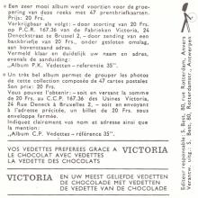 1964 THE BEATLES PHOTO - POSTCARD BELGIUM - CHROMO VICTORIA 05 RINGO STARR - 8X14,5  - pic 3