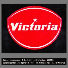 1964 THE BEATLES PHOTO - POSTCARD BELGIUM - CHROMO VICTORIA THE BEATLES (2) - 4,3X6,5 - pic 1