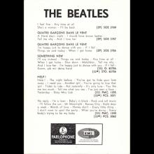 1964 THE BEATLES PHOTO - POSTCARD BELGIUM - THE BEATLES PARLOPHONE EMI - 10,3X15 - pic 2