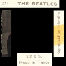 1964 THE BEATLES PHOTO - POSTCARD FRANCE- 371 THE BEATLES E.D.U.G. - MILLIAT FRÈRES - pic 6