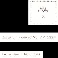 1964 THE BEATLES PHOTO - POSTCARD HOLLAND - DRUK T STICHT UTRECHT - AX 5782 - 14,2X9,2 - pic 12