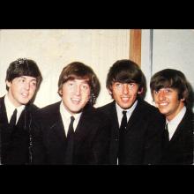 1964 THE BEATLES PHOTO - POSTCARD SPAIN - 342 THE BEATLES POSTAL OSCARCOLOR - 15X10,5 - A - B - pic 1