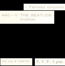 1964 THE BEATLES PHOTO - POSTCARD SPAIN - 440 - V THE BEATLES - 15,2X10,31 - pic 3