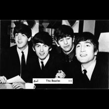 BREL - THE BEATLES PHOTO - POSTCARD UK - CS156 - 8,8X14 - pic 1