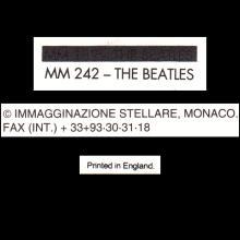 1964 THE BEATLES PHOTO - POSTCARD UK - MM242 THE BEATLES C IMMAGGINAZIONE STELLARE MONACO - 15,4X 10,3 - pic 4