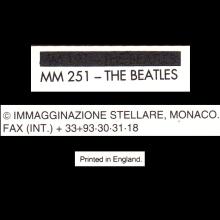 1964 THE BEATLES PHOTO - POSTCARD UK - MM248 THE BEATLES C IMMAGGINAZIONE STELLARE MONACO - 15,4X 10,3 - pic 8