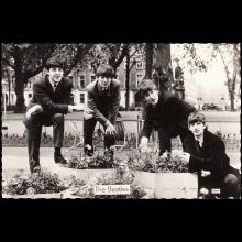 1964 THE BEATLES PHOTO POSTCARD STAR PICS - SP 579 - A - 13,8X9 - pic 1