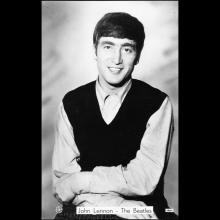 1964 THE BEATLES PHOTO POSTCARD STAR PICS - SP 594 - A-B - 13,8X9  - pic 1