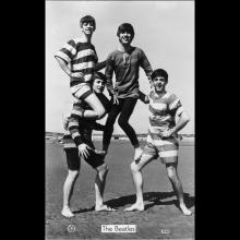 1964 THE BEATLES PHOTO POSTCARD STAR PICS - SP 604 - B - 13,8X9 - pic 1
