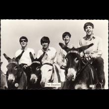 1964 THE BEATLES PHOTO POSTCARD STAR PICS - SP 590 - A - 13,8X9 - pic 1