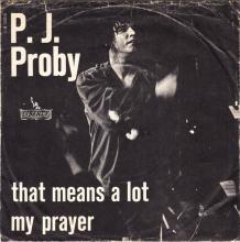 P.J. PROBY - THAT MEANS A LOT - DENMARK - LIB 10215 - pic 1