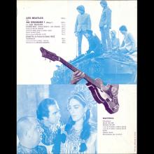 FRANCE 1965 HELP ! - LES BEATLES AU SECOURS ! - SYNOPSIS 21x30-CM - ADVERTISING ADVICE - pic 1