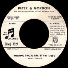 PETER AND GORDON - WOMAN - SCMQ 1924 - ITALY - JUKE-BOX - pic 5