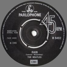 1982 12 07 THE BEATLES SINGLES COLLECTION - BSCP1 - R 5452 - A - PAPERBACK WRITER / RAIN - pic 5