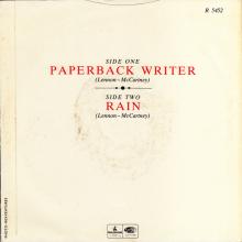 1982 12 07 THE BEATLES SINGLES COLLECTION - BSCP1 - R 5452 - B - PAPERBACK WRITER ⁄ RAIN - pic 5