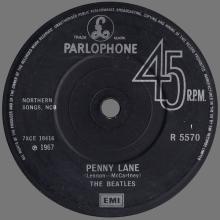 1967 02 17 - 1982 - N - STRAWBERRY FIELDS ⁄ PENNY LANE - BSCP 1 - BOXED SET - SOLID CENTER - SOUTHALL PRESSING - pic 1