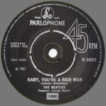 1982 12 07 THE BEATLES SINGLES COLLECTION - BSCP1 - R 5620 - A - ALL YOU NEED IS LOVE / BABY YOU'RE A RICH MAN - pic 5
