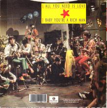 1967 07 07 - 1987 07 07 - Q - ALL YOU NEED IS LOVE ⁄ BABY, YOU'RE A RICH MAN - R 5620 - BARCODED SLEEVE - pic 1