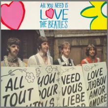 1987 07 07 - ALL YOU NEED IS LOVE ⁄ BABY, YOU'RE A RICH MAN - 12 R 5620 - 12 INCH PICTURE DISC - pic 1