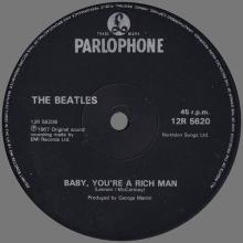 1987 07 07 - ALL YOU NEED IS LOVE ⁄ BABY, YOU'RE A RICH MAN - 12 R 5620 - 12 INCH PICTURE DISC - pic 5
