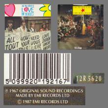 1987 07 07 - ALL YOU NEED IS LOVE ⁄ BABY, YOU'RE A RICH MAN - 12 R 5620 - 12 INCH PICTURE DISC - pic 6