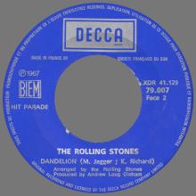 THE ROLLING STONES - WE LOVE YOU - FRANCE - DECCA - 79.007 - XDR 41.128 - pic 5