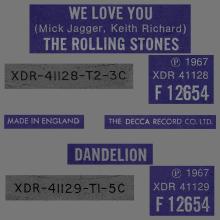 THE ROLLING STONES - WE LOVE YOU - UK - DECCA - F 12654 - pic 4
