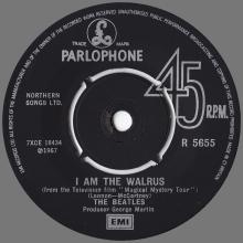 1982 12 07 THE BEATLES SINGLES COLLECTION - BSCP1 - R 5655 - A - HELLO , GOODBYE / I AM THE WALRUS - pic 5